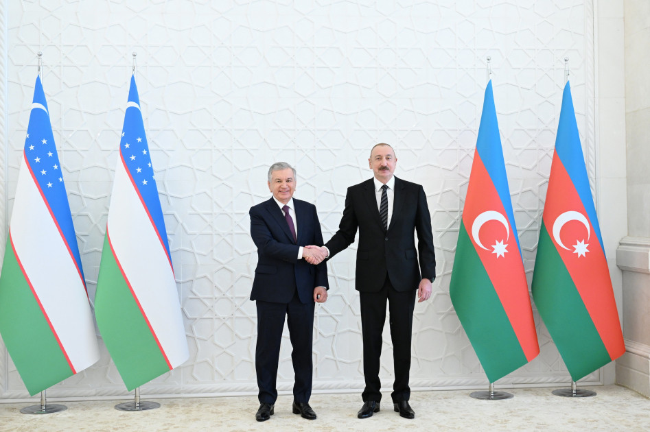 Prezident İlham Əliyev Özbəkistanın Milli İnformasiya Agentliyinə müsahibə verib<font color=red> - FOTOLAR</font>