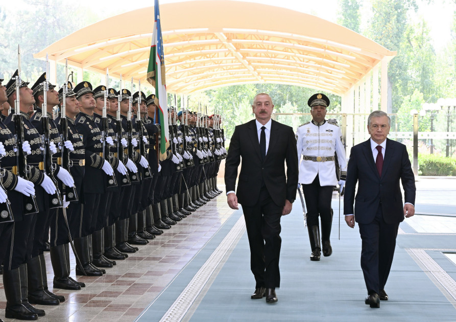 Prezident İlham Əliyev Özbəkistanın Milli İnformasiya Agentliyinə müsahibə verib<font color=red> - FOTOLAR</font>