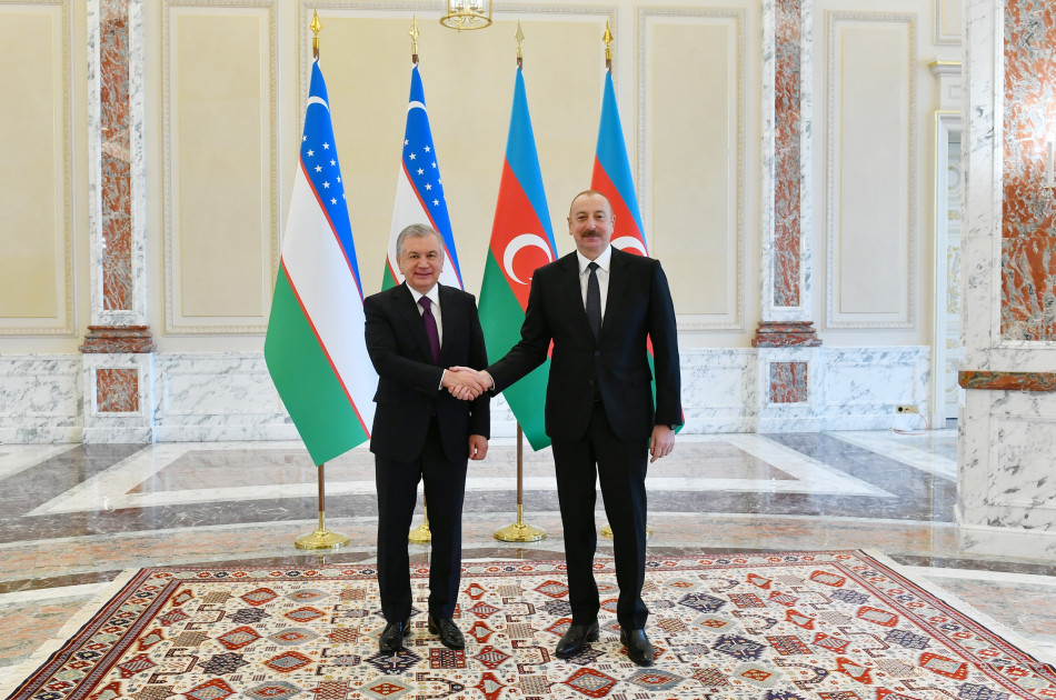 Prezident İlham Əliyev Özbəkistanın Milli İnformasiya Agentliyinə müsahibə verib<font color=red> - FOTOLAR</font>