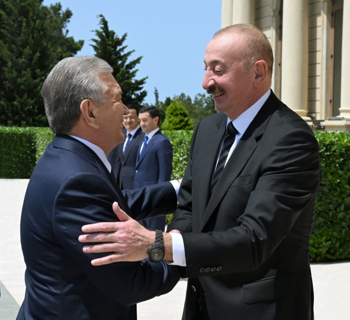 Prezident İlham Əliyev Özbəkistanın Milli İnformasiya Agentliyinə müsahibə verib<font color=red> - FOTOLAR</font>