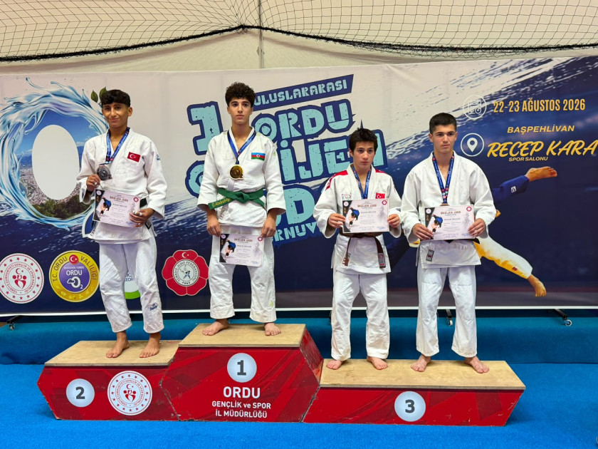 Yeniyetmə cüdoçularımız Türkiyədə 4 medal qazanıblar<font color=red> - FOTOLAR</font>