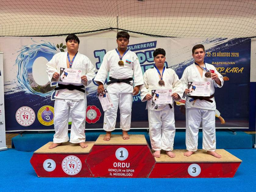 Yeniyetmə cüdoçularımız Türkiyədə 4 medal qazanıblar<font color=red> - FOTOLAR</font>