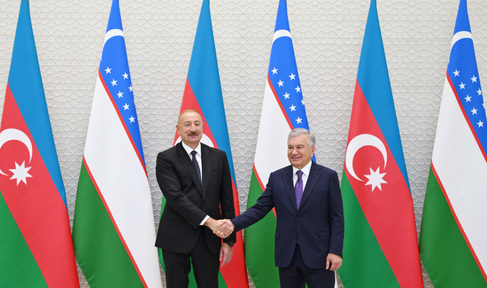 Daşkənddə Prezident İlham Əliyevin rəsmi qarşılanma mərasimi olub <font color=red> - FOTOLAR</font>