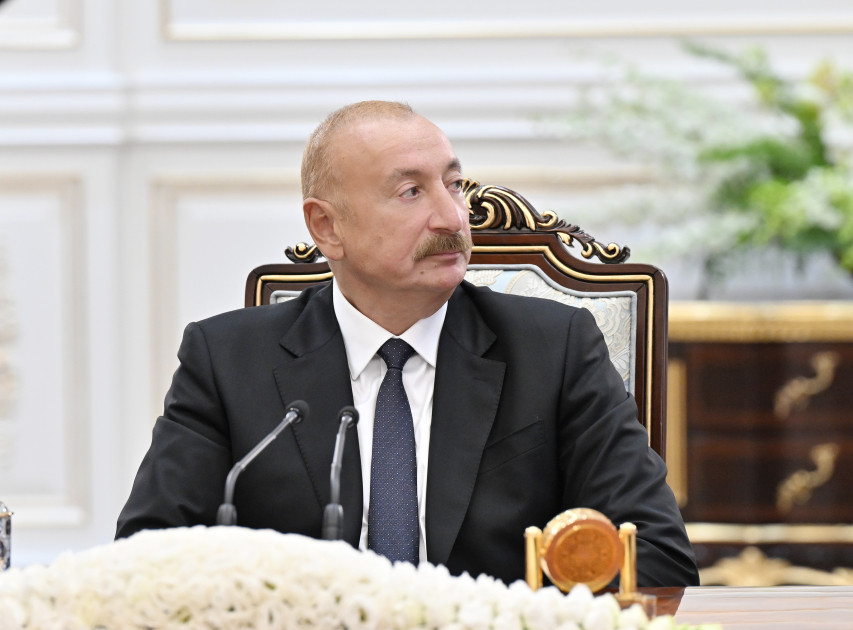 Daşkənddə Azərbaycan və Özbəkistan Ali Dövlətlərarası Şuranın 3-cü iclası keçirilib <font color=red> - FOTOLAR</font>
