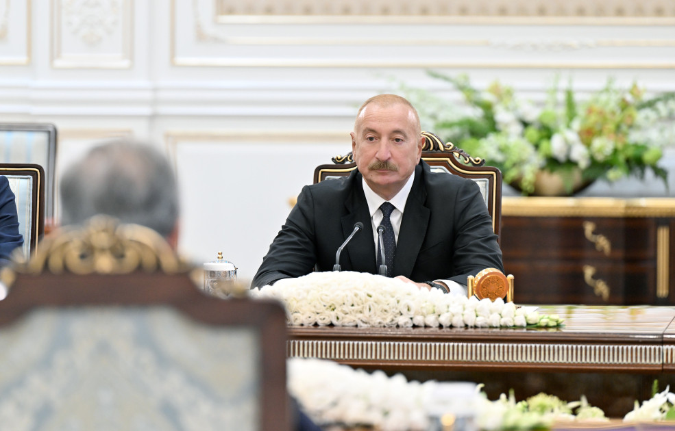 Daşkənddə Azərbaycan və Özbəkistan Ali Dövlətlərarası Şuranın 3-cü iclası keçirilib <font color=red> - FOTOLAR</font>