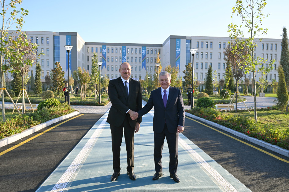Daşkənddə Nizami Gəncəvi adına Milli Pedaqoji Universitetin açılışı olub<font color=red> - FOTOLAR</font>