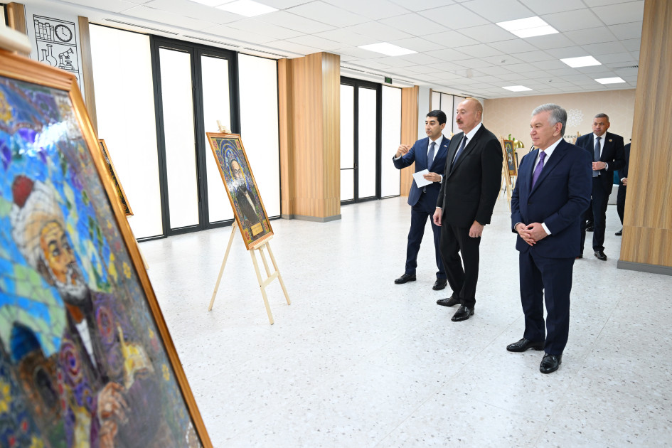 Daşkənddə Nizami Gəncəvi adına Milli Pedaqoji Universitetin açılışı olub<font color=red> - FOTOLAR</font>