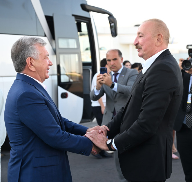 Prezident İlham Əliyevin Özbəkistana dövlət səfəri başa çatıb<font color=red> - FOTOLAR</font>