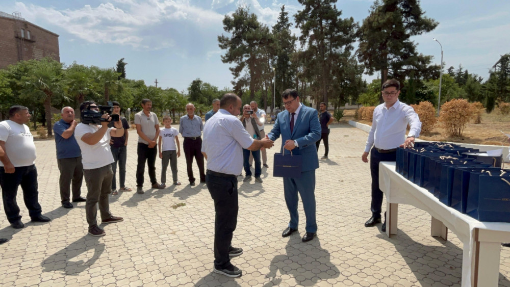 Xocavənddə daha 43 ailəyə evlərinin açarları təqdim olunub<font color=red> - FOTOLAR</font>