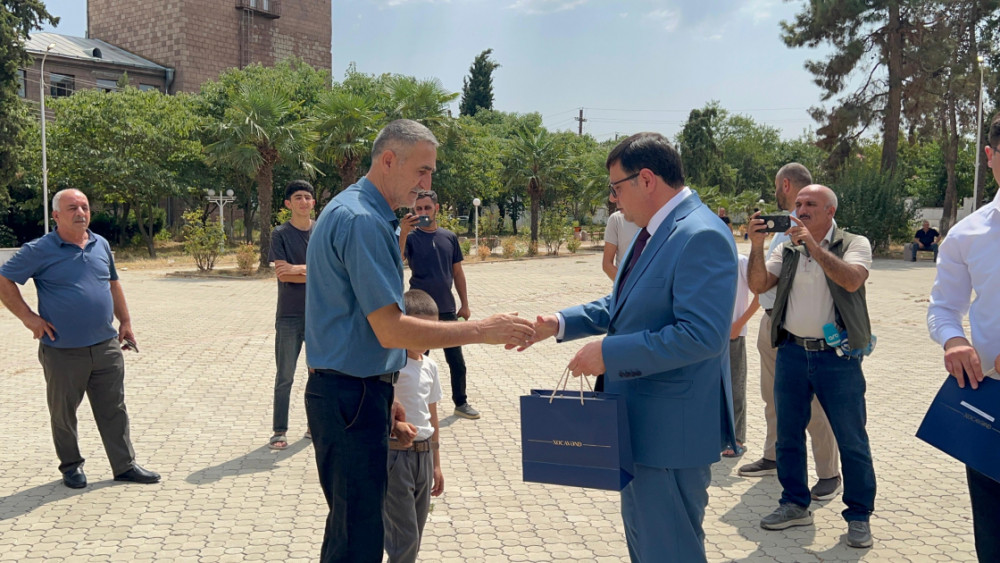 Xocavənddə daha 43 ailəyə evlərinin açarları təqdim olunub<font color=red> - FOTOLAR</font>