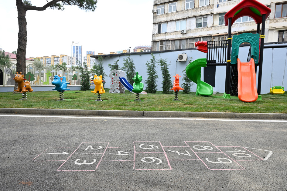 Bakının Nəsimi rayonunda yeni körpələr evi-uşaq bağçası istifadəyə verilib<font color=red> - FOTOLAR</font>
