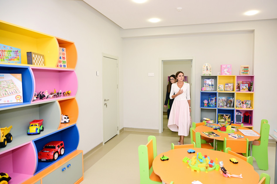 Bakının Nəsimi rayonunda yeni körpələr evi-uşaq bağçası istifadəyə verilib<font color=red> - FOTOLAR</font>