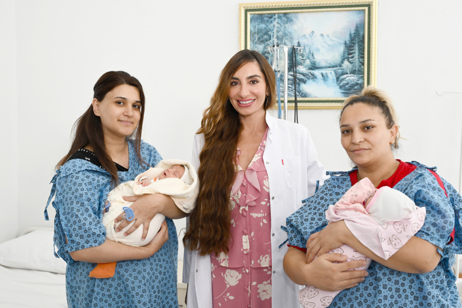 Birinci vitse-prezident Mehriban Əliyeva Elmi-Tədqiqat Pediatriya İnstitutunu ziyarət edib<font color=red> - FOTOLAR</font>