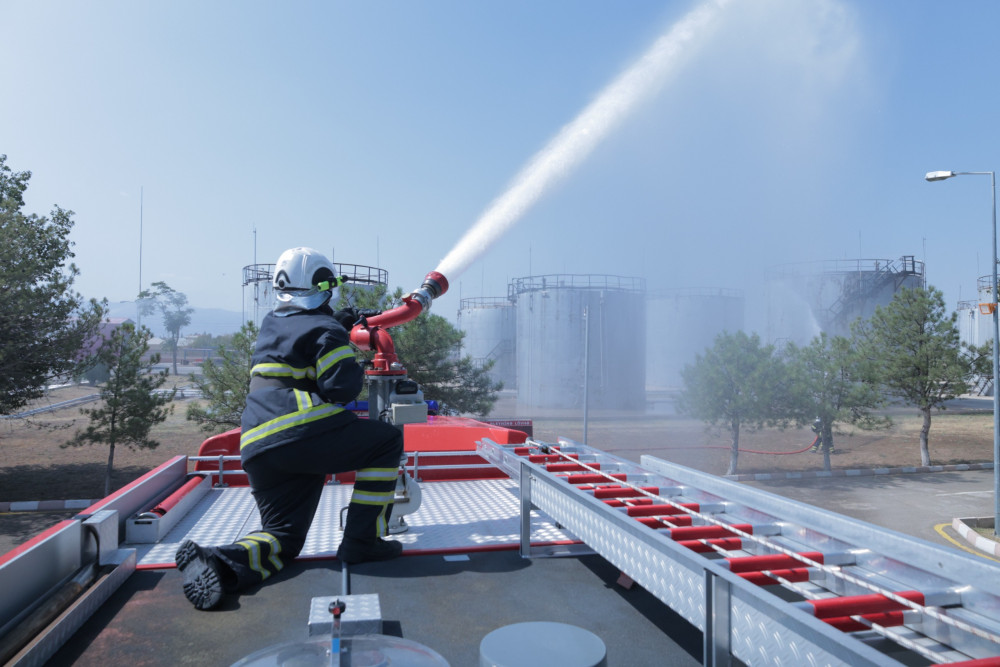 SOCAR Petroleum QSC-nin 23 saylı Naxçıvan Neft Baza Sahəsində nümunəvi obyekt mülki müdafiə məşqi kеçirilib<font color=red> - FOTOLAR</font>