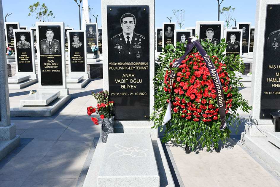 Vətən Müharibəsi Qəhrəmanı Anar Əliyevin xatirəsi yad edilib<font color=red> - FOTOLAR</font>