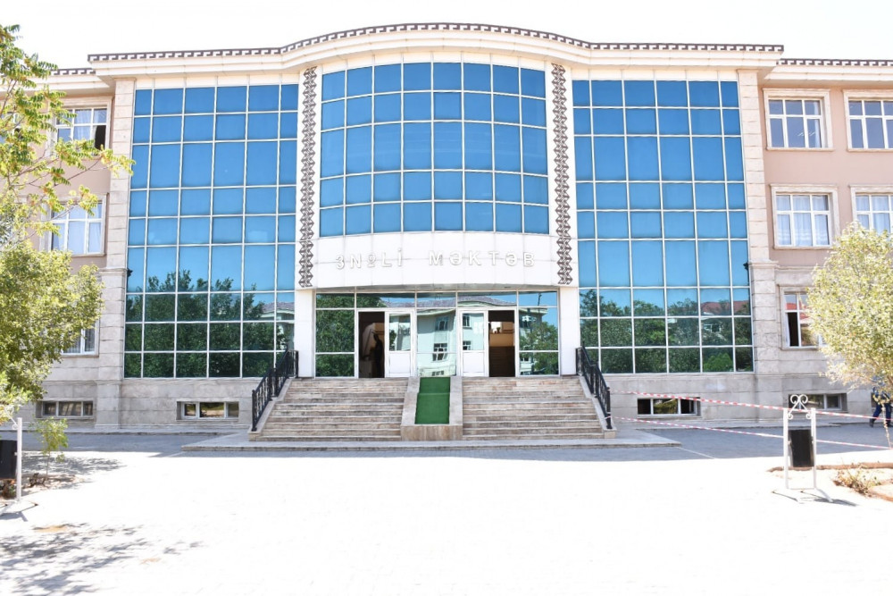 Naxçıvanda 3 təhsil müəssisəsində tikinti və təmir işləri yekunlaşır<font color=red> - FOTOLAR</font>