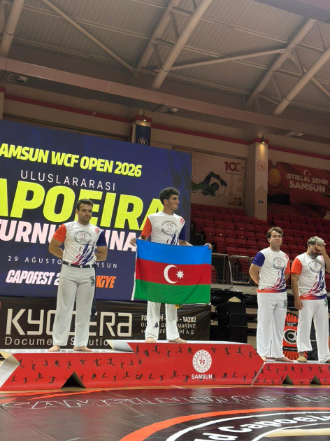 Azərbaycan kapoeyraçıları Türkiyədəki beynəlxalq turnirdə uğur qazanıblar<font color=red> - FOTOLAR</font>