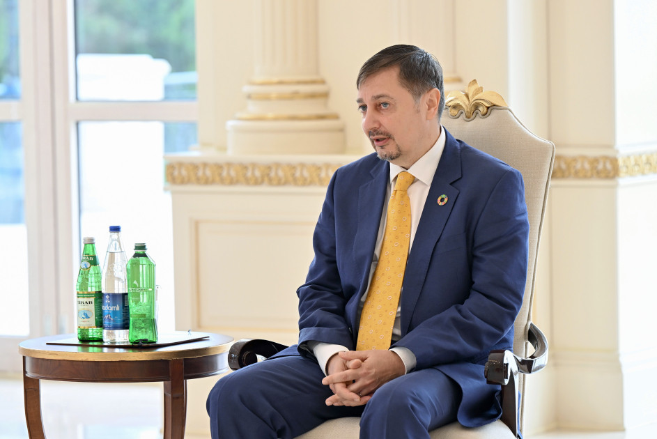 Prezident İlham Əliyev BMT-nin Azərbaycanda yeni təyin olunmuş rezident əlaqələndiricisini qəbul edib<font color=red> - FOTOLAR</font>