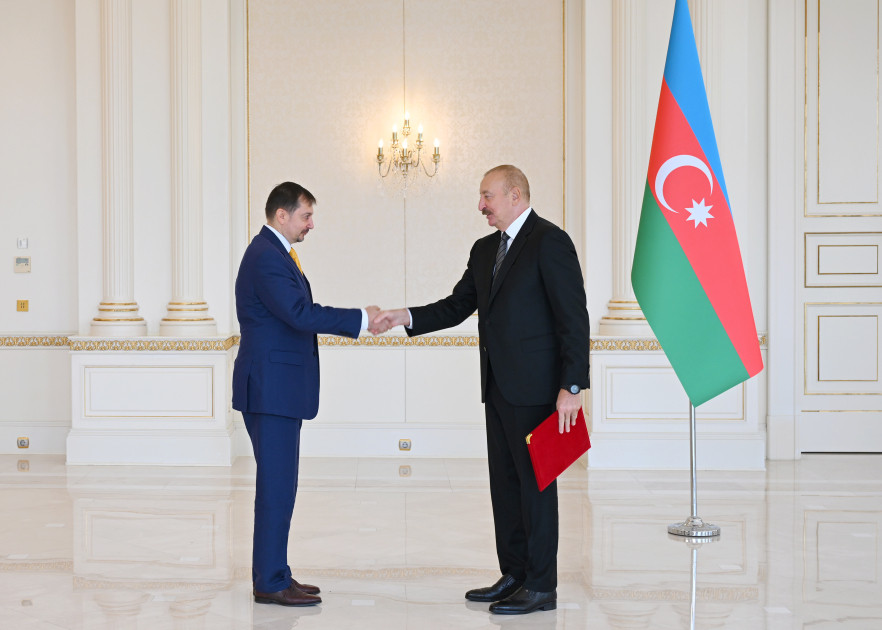 Prezident İlham Əliyev BMT-nin Azərbaycanda yeni təyin olunmuş rezident əlaqələndiricisini qəbul edib<font color=red> - FOTOLAR</font>