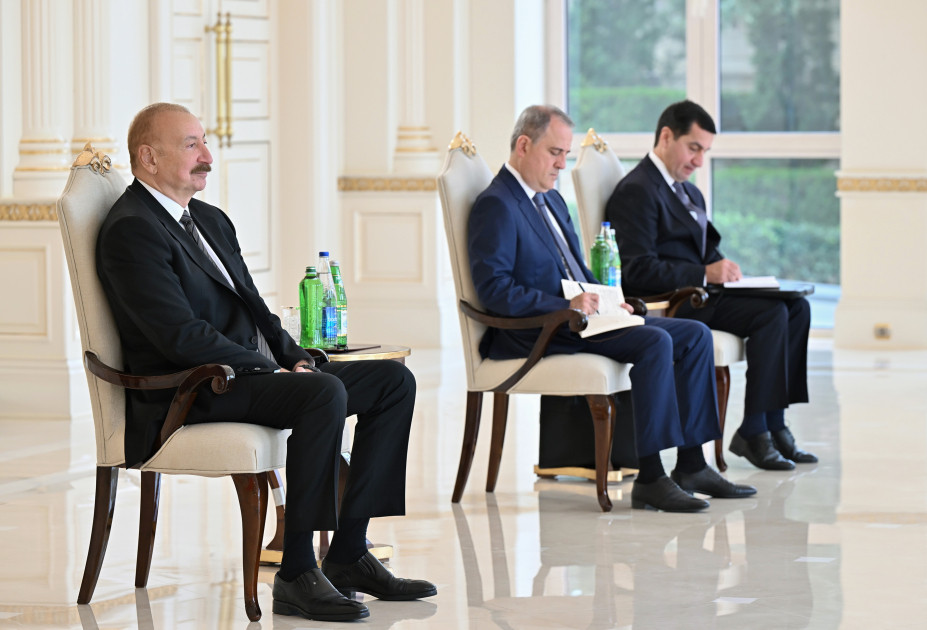 Prezident İlham Əliyev BMT-nin Azərbaycanda yeni təyin olunmuş rezident əlaqələndiricisini qəbul edib<font color=red> - FOTOLAR</font>