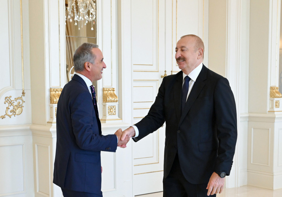 Prezident İlham Əliyev ATƏT Parlament Assambleyasının prezidentini qəbul edib<font color=red> - FOTOLAR</font>