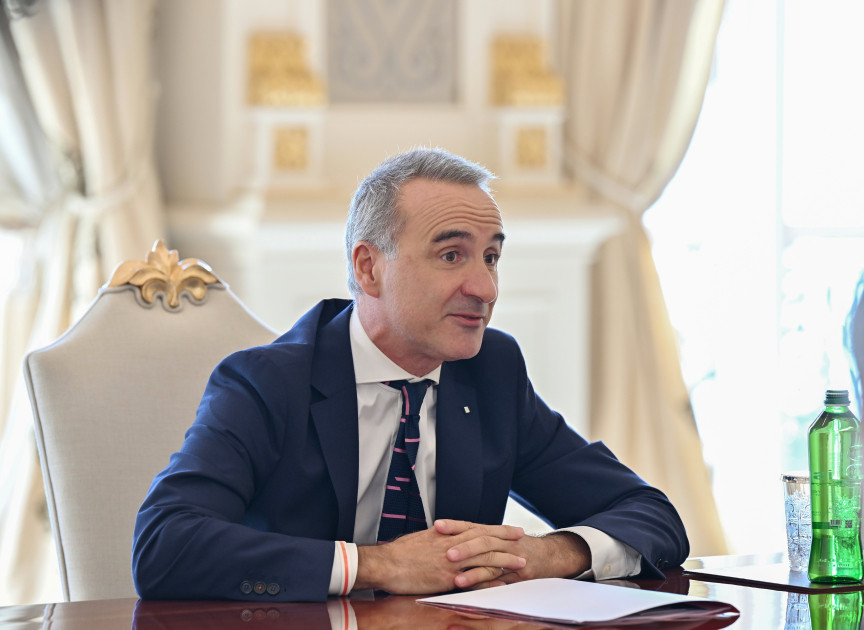 Prezident İlham Əliyev ATƏT Parlament Assambleyasının prezidentini qəbul edib<font color=red> - FOTOLAR</font>