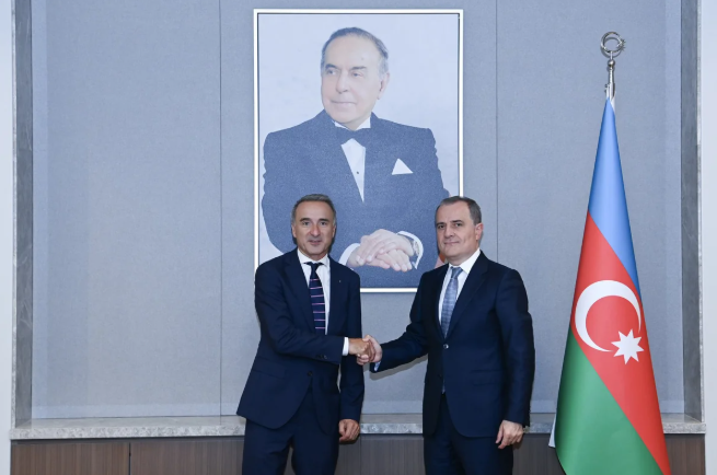 Ceyhun Bayramov ATƏT Parlament Assambleyasının Prezidenti ilə sülh gündəliyini müzakirə edib<font color=red> - FOTOLAR</font>