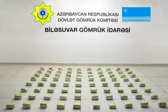 İrandan Rusiyaya aparılan marixuana Azərbaycanda saxlanılıb<font color=red> - FOTOLAR</font>