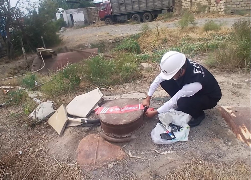 Füzulidə yanacaqdoldurma məntəqəsinin istismarı dayandırılıb<font color=red> - FOTOLAR</font>