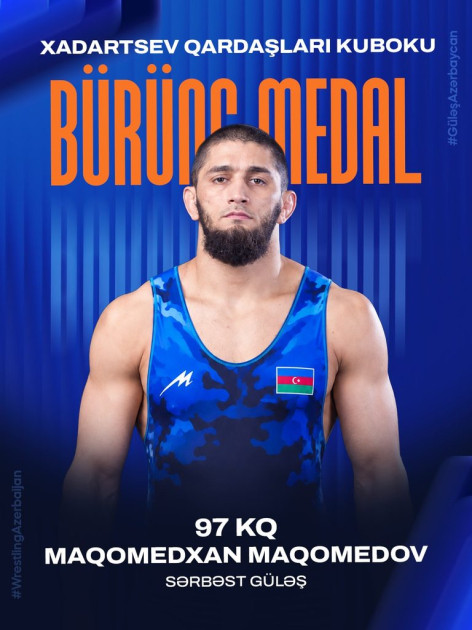 Azərbaycanın sərbəst güləşçiləri Rusiyadakı memorialda 8 medal qazanıblar<font color=red> - FOTOLAR</font>