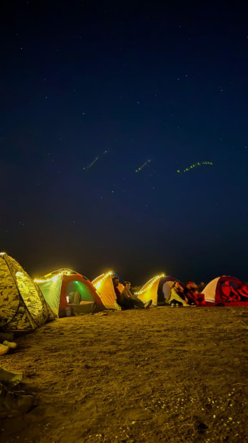 Abşeron Milli Parkında astro kamp təşkil edilib<font color=red> - FOTOLAR</font>