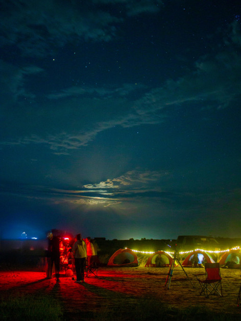 Abşeron Milli Parkında astro kamp təşkil edilib<font color=red> - FOTOLAR</font>