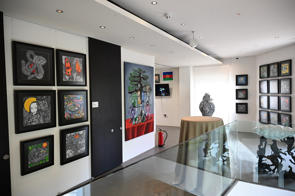 Madriddə MAMA “Ana təbiət” beynəlxalq incəsənət sərgisinin açılışı olub<font color=red> - FOTOLAR</font>
