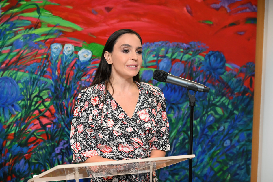 Madriddə MAMA “Ana təbiət” beynəlxalq incəsənət sərgisinin açılışı olub<font color=red> - FOTOLAR</font>
