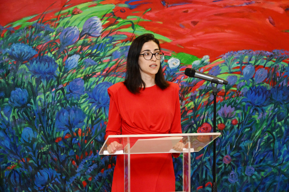 Madriddə MAMA “Ana təbiət” beynəlxalq incəsənət sərgisinin açılışı olub<font color=red> - FOTOLAR</font>