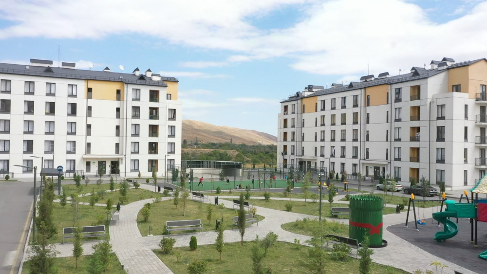 Ağdərənin Suqovuşan kəndində müasir infrastruktur qurulur<font color=red> - FOTOLAR</font>