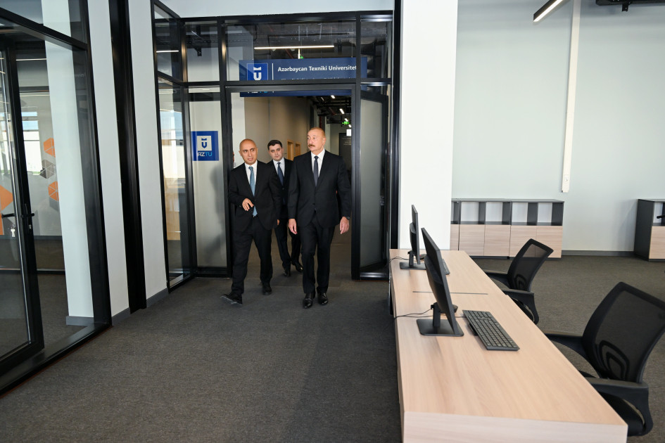 Prezident İlham Əliyev “SABAH.city” innovasiya şəhərciyinin birinci mərhələsinin açılışında iştirak edib<font color=red> - FOTOLAR</font>