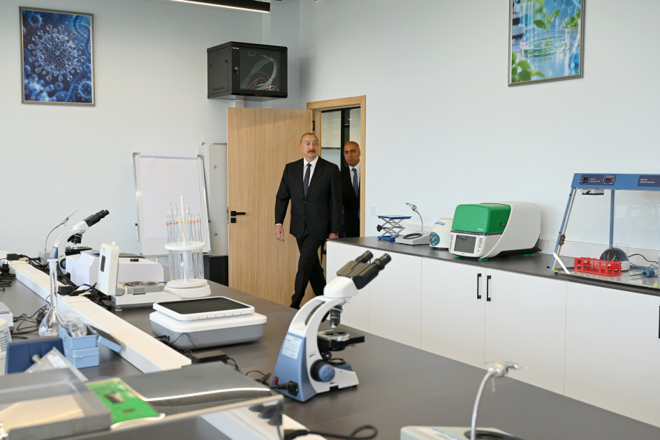 Prezident İlham Əliyev “SABAH.city” innovasiya şəhərciyinin birinci mərhələsinin açılışında iştirak edib<font color=red> - FOTOLAR</font>