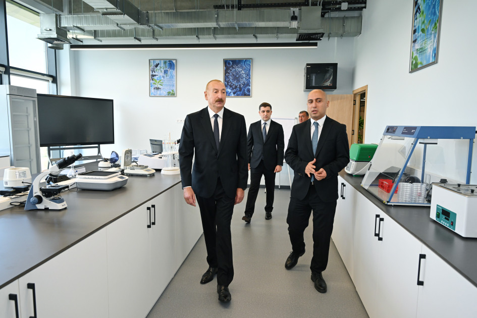 Prezident İlham Əliyev “SABAH.city” innovasiya şəhərciyinin birinci mərhələsinin açılışında iştirak edib<font color=red> - FOTOLAR</font>