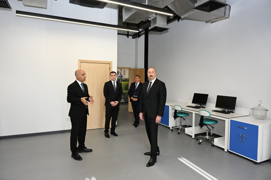 Prezident İlham Əliyev “SABAH.city” innovasiya şəhərciyinin birinci mərhələsinin açılışında iştirak edib<font color=red> - FOTOLAR</font>