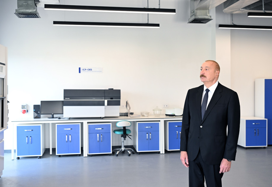 Prezident İlham Əliyev “SABAH.city” innovasiya şəhərciyinin birinci mərhələsinin açılışında iştirak edib<font color=red> - FOTOLAR</font>