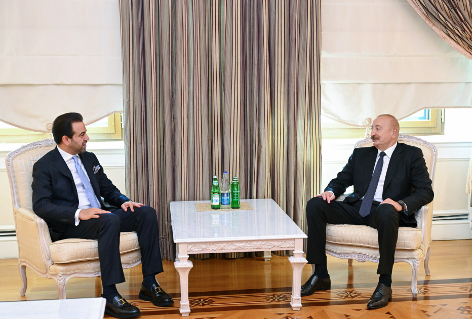 Prezident İlham Əliyev Müsəlman Ağsaqqalları Şurasının baş katibini qəbul edib<font color=red> - FOTOLAR</font>