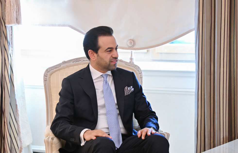Prezident İlham Əliyev Müsəlman Ağsaqqalları Şurasının baş katibini qəbul edib<font color=red> - FOTOLAR</font>