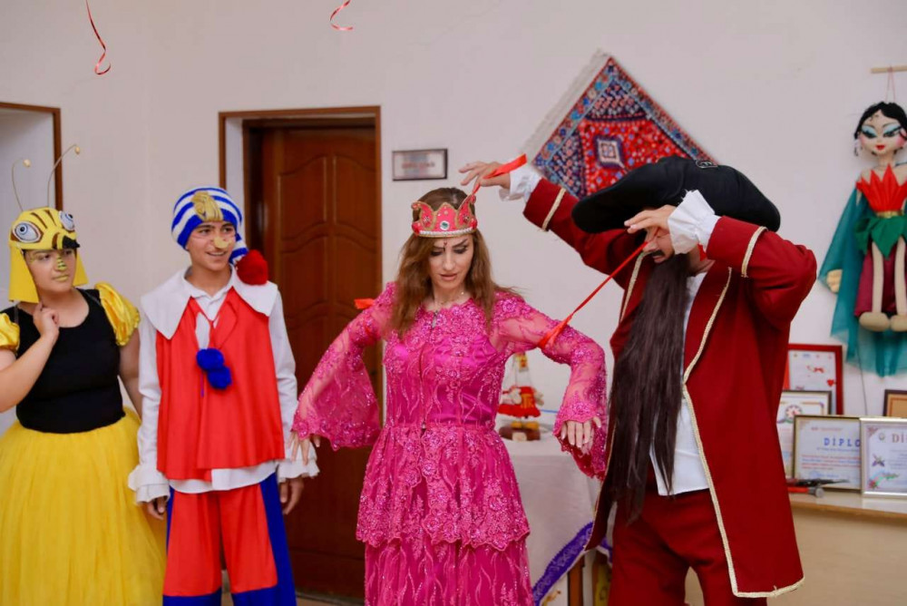 Naxçıvan Dövlət Kukla Teatrının 37-ci ildönümü qeyd olunub<font color=red> - FOTOLAR</font>