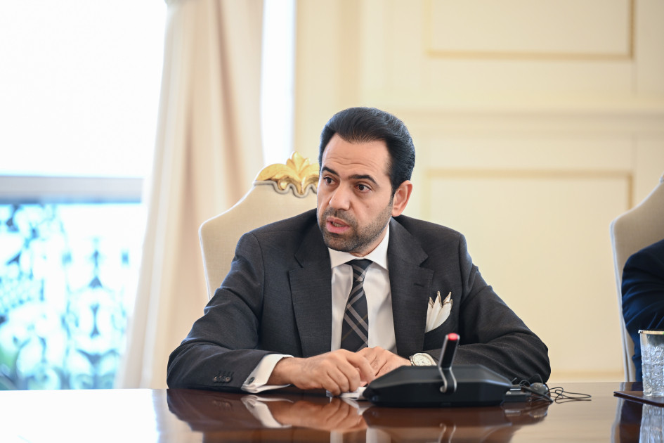 İlham Əliyev Bakıda keçirilən beynəlxalq konfransların iştirakçılarını qəbul edib<font color='red'> - YENİLƏNİB</font><font color=red> - FOTOLAR</font>