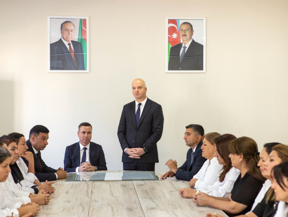 Naxçıvanda Bilik Günündə Nehrəm qəsəbə 3 nömrəli tam orta məktəbi istifadəyə verilib<font color=red> - FOTOLAR</font>