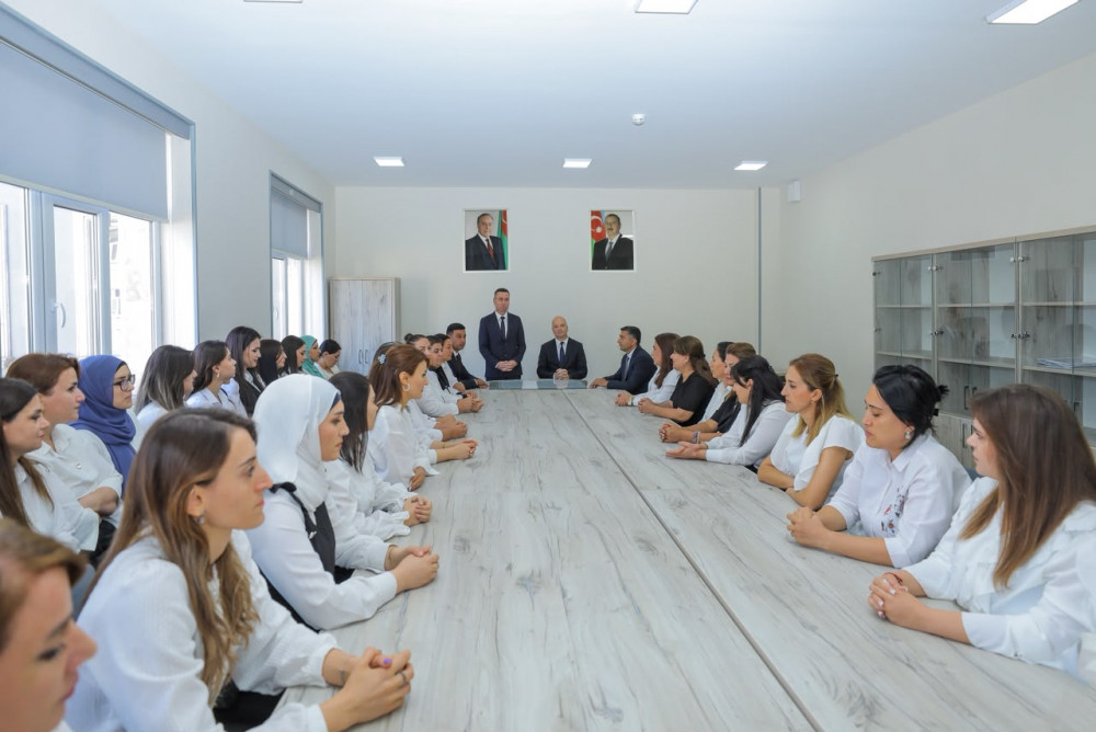 Naxçıvanda Bilik Günündə Nehrəm qəsəbə 3 nömrəli tam orta məktəbi istifadəyə verilib<font color=red> - FOTOLAR</font>