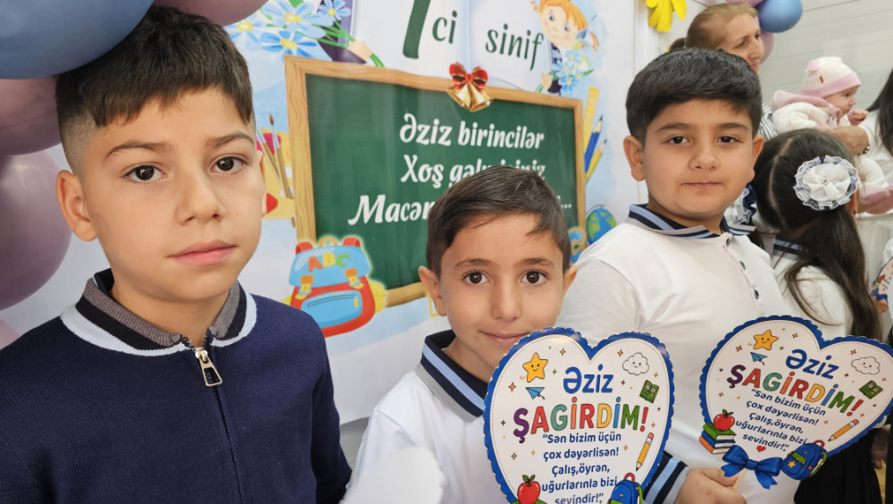 Kəlbəcərdə ilk dərs günü: 121 şagird yeni tədris ilinə başlayıb<font color=red> - FOTOLAR</font>