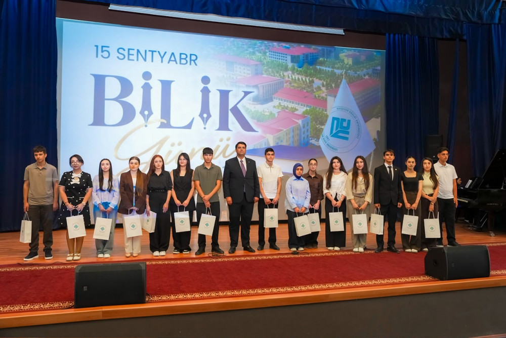 Naxçıvan Dövlət Universitetində Bilik Günü qeyd olunub<font color=red> - FOTOLAR</font>