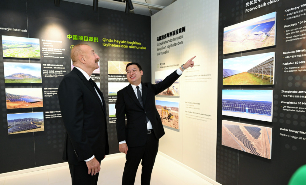 Prezident İlham Əliyev “Qobustan” Günəş Elektrik Stansiyasının açılışında iştirak edib<font color=red> - FOTOLAR</font>